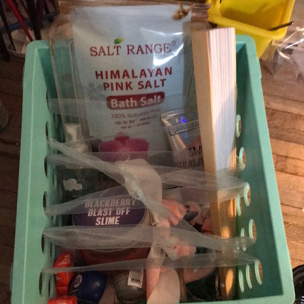 a self care basket